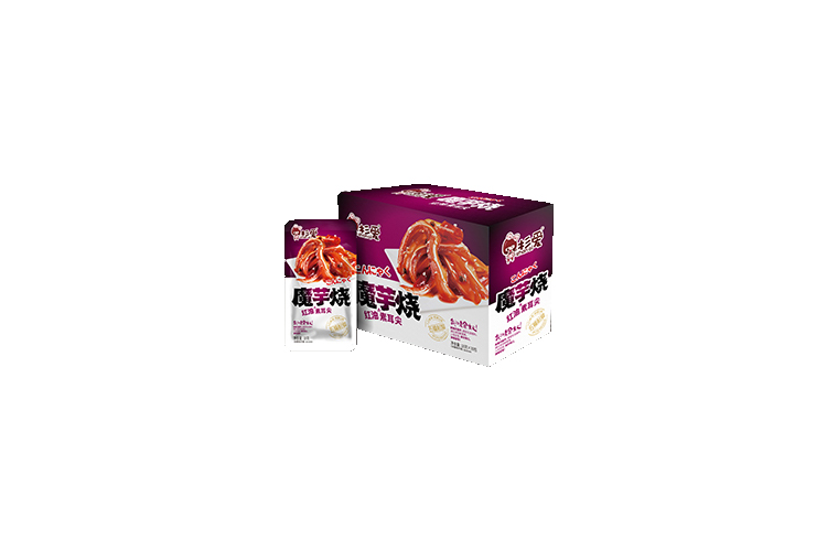 SHANAI KONJAC RED OIL VEGETARIAN BEEF STOMACH 18G 30PACKS